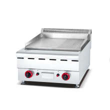 Chefs Griddle Equipment Hotel Cooking Equipment Gas Hot Food Equipment Commercial Gas Griddle